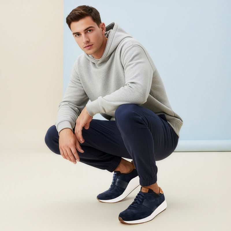 Graham Arch Support Sneaker #color_navy