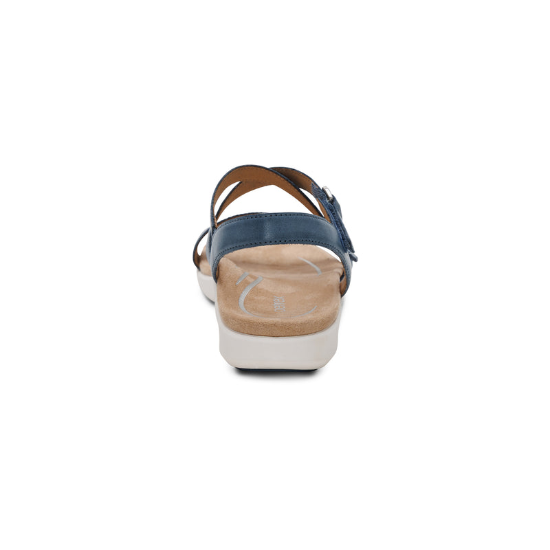 Hadley Adjustable Quarter Strap Sandal #color_hazy blue