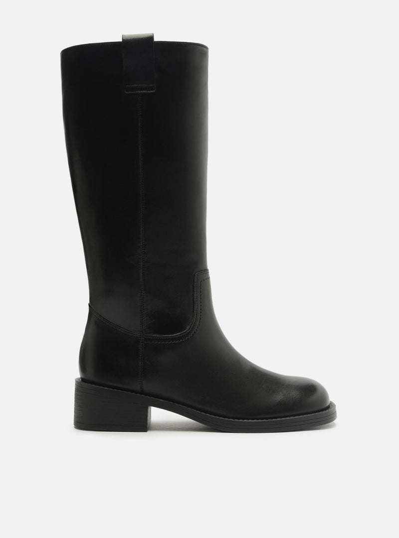 Hadley Low Block Leather Boot Boots F/25