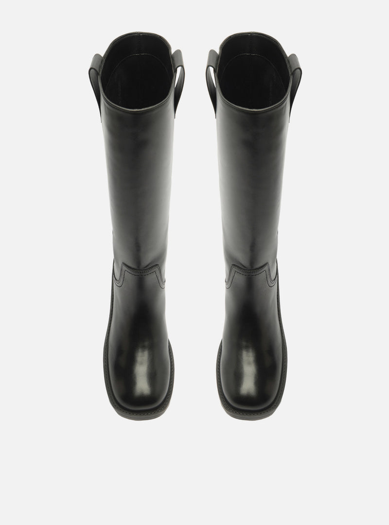 Hadley Low Block Leather Boot Boots F/25