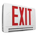 Halco - EMG-LBCU-R-WH-RC-SD - LightBar Exit EM Combo Red Legend White Housing RC Self-Test product image