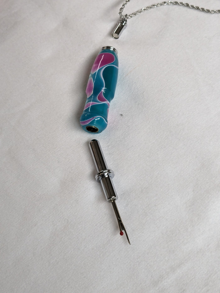 Hand Turned Seam Ripper Necklace
