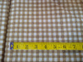 Happy Family Roosters Brown Plaid 67