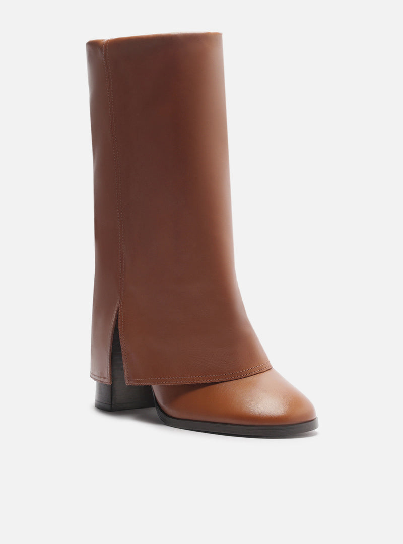 Harper Mid Block Leather Boot Boots F/25