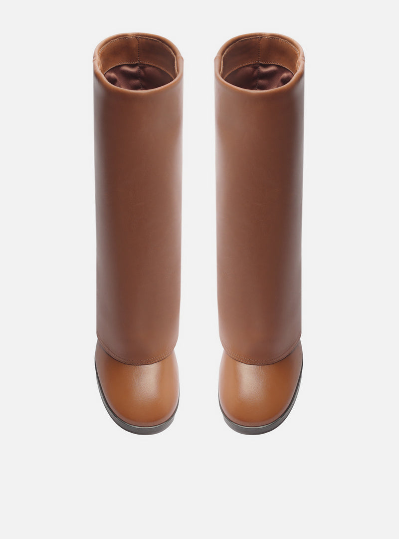 Harper Mid Block Leather Boot Boots F/25