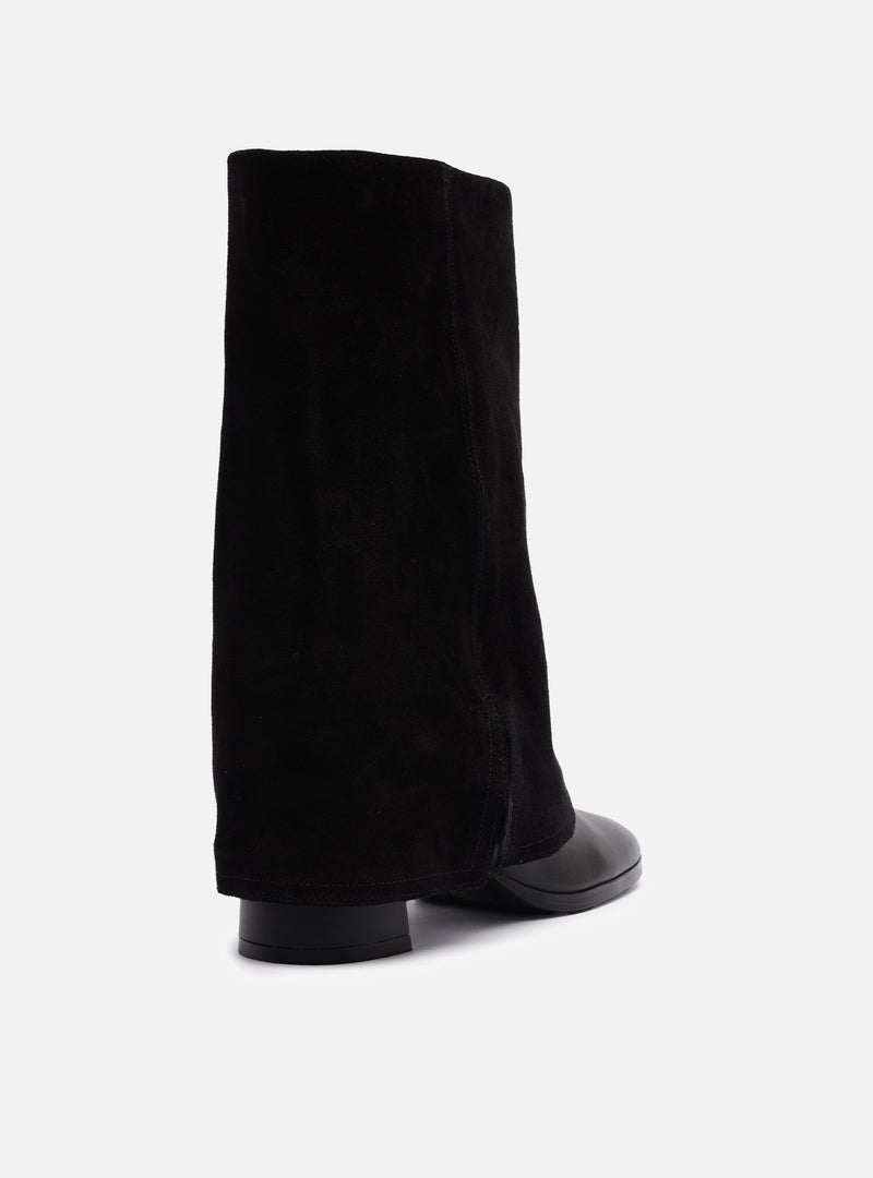Harper Mid Block Leather Boot Boots F/25