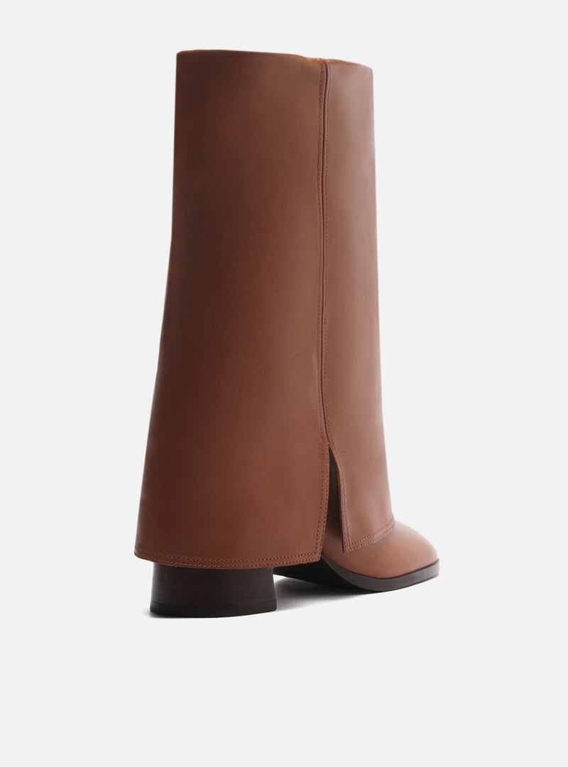 Harper Mid Block Leather Boot Boots F/25