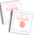 Heart Bounce Valentine Card - Heart Ball - PRINTABLE