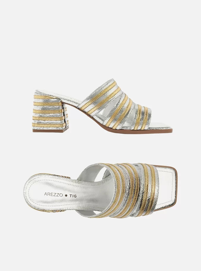 Heidi Leather Block Sandal Sandals SPRING 24