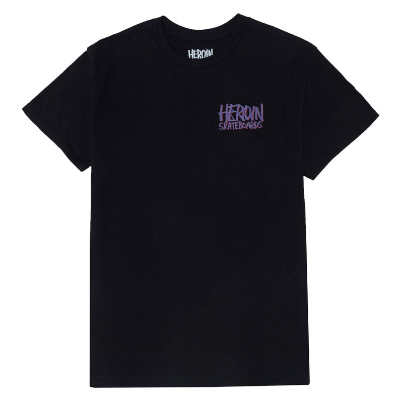 Heroin Bat Egg T-Shirt - Black