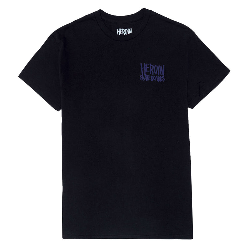 Heroin Swampy Stomp T-Shirt - Black