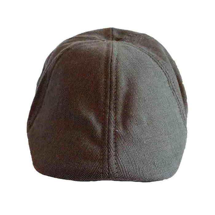 Herringbone Duckbill Ivy Cap by Milani Flat Cap Milani Hats