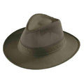 Hiker Hat with Low Crown - Henschel Breezer Hats Safari Hat Henschel Hats h5197olS Olive Small (22")