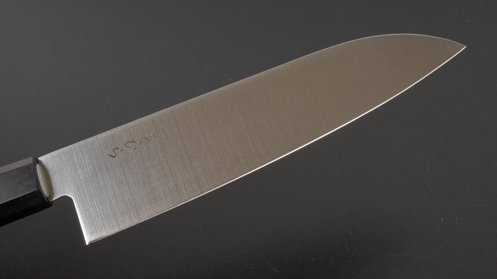 Hitohira Hiragana WS Santoku 185mm Pakka Handle | HITOHIRA