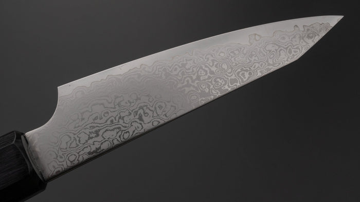 Hitohira Kanjo VG10 Damascus Paring 105mm Pakka Handle | HITOHIRA