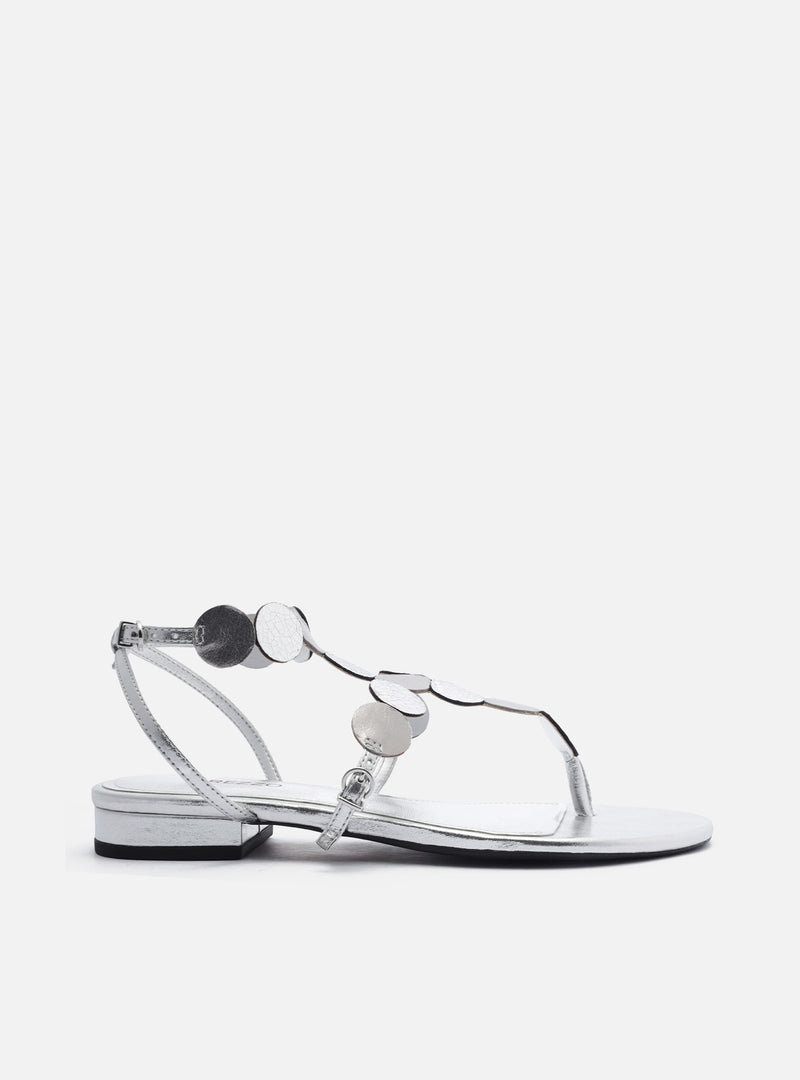 Holly Leather Flat Sandal Flats SPRING 25