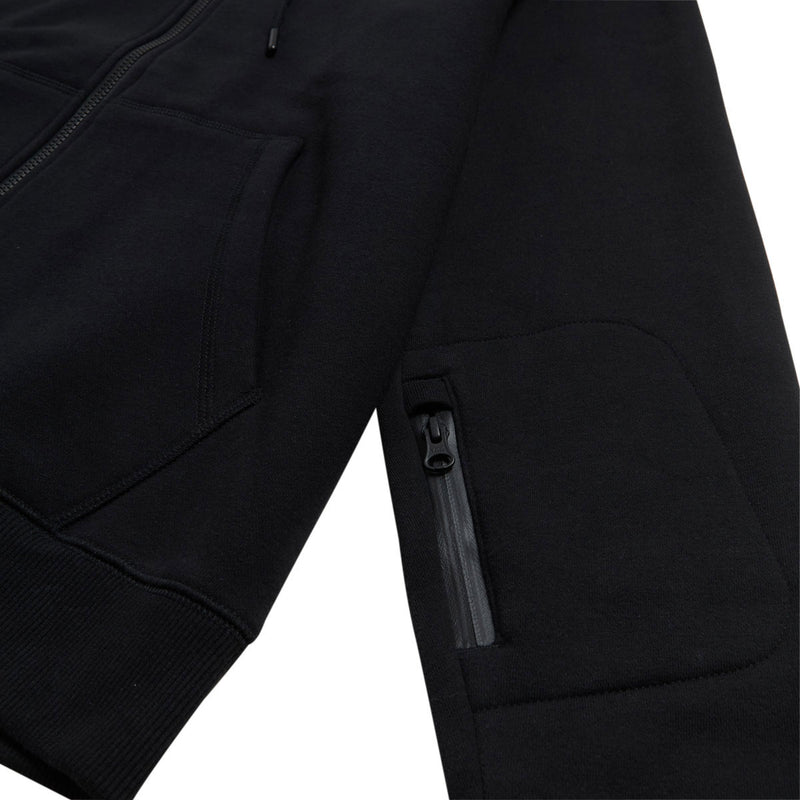 Howl DWR Zip Up Hoodie - Black