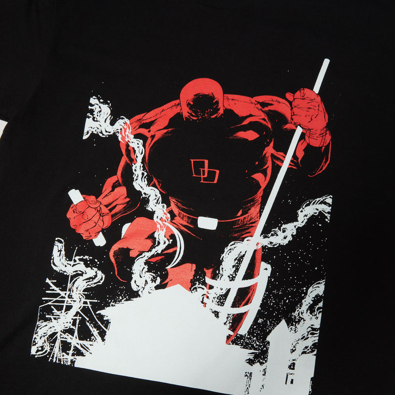 HUF x Marvel Without Fear T-Shirt - Black