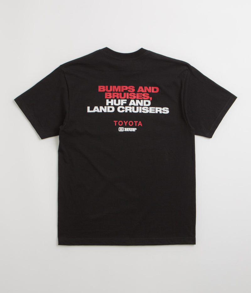 HUF x Toyota Big Poppa J8 T-Shirt in Black