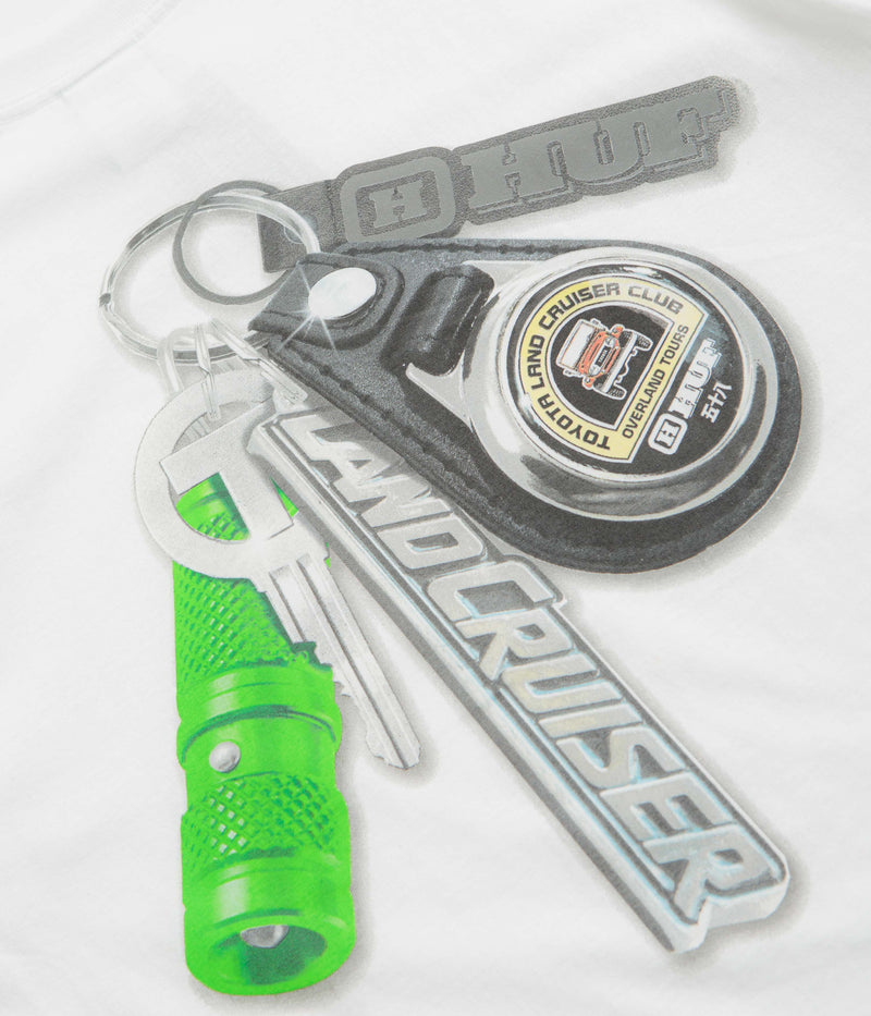 HUF x Toyota Shine Keychain T-Shirt in White