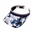 Indigo Poppy Golf Sun Visor with Coil Lace by GloveIt Visor Cap GloveIt V257 Navy