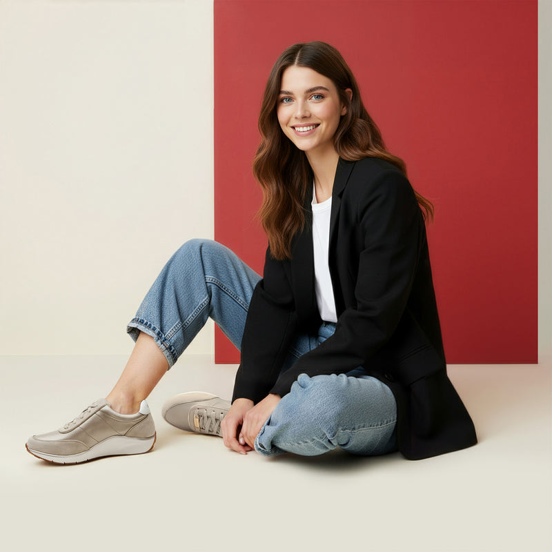Ivy Arch Support Sneaker #color_champagne