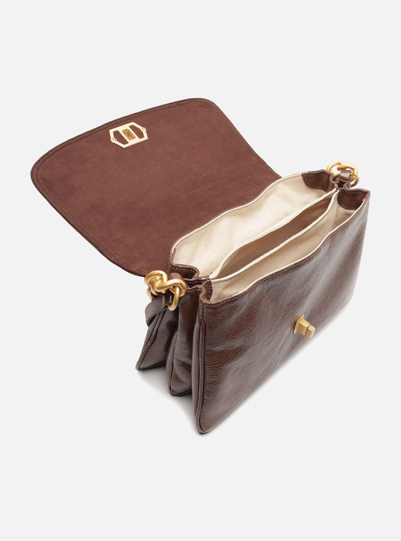 Ivy Large Leather Crossbody Handbags F/25