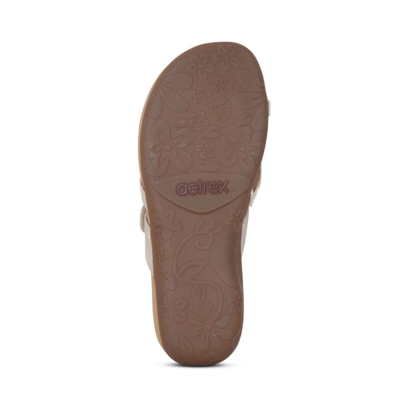Izzy Adjustable Slide Sandal #color_gold