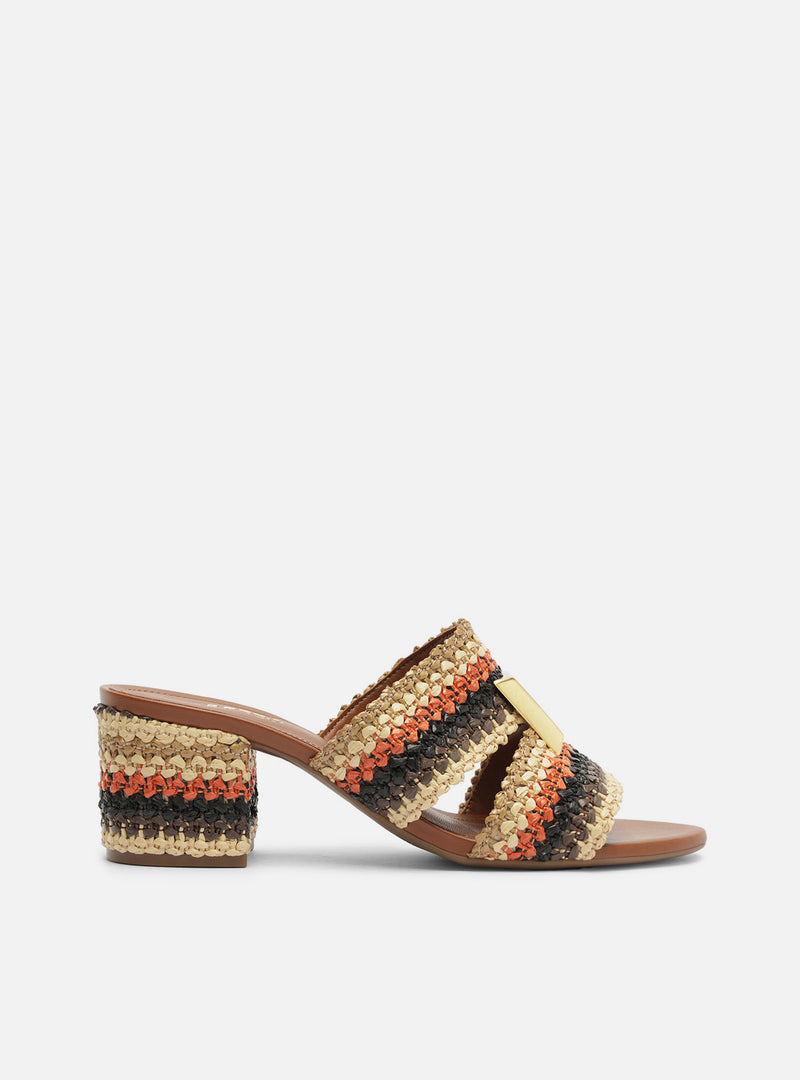 Jackie Mid Block Sandal Sandals U/26