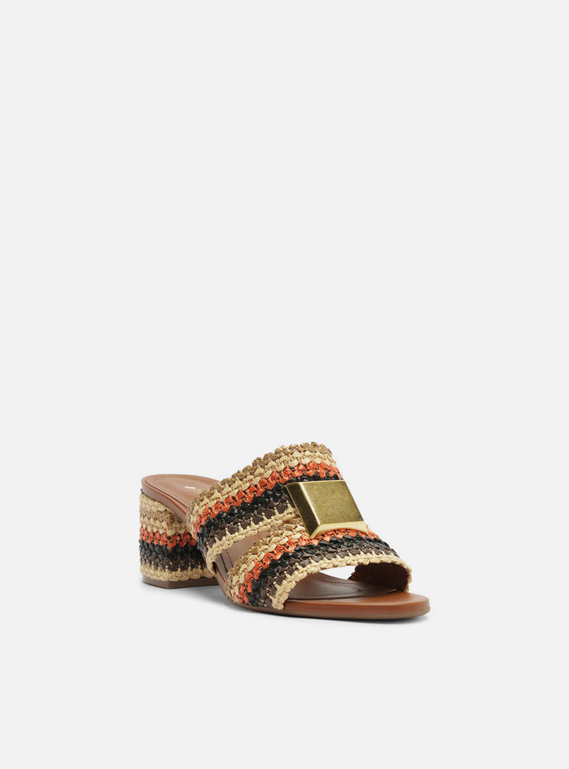 Jackie Mid Block Sandal Sandals U/26