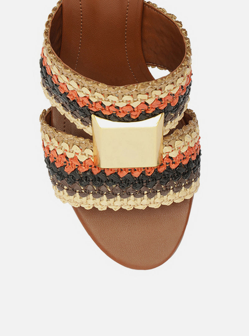 Jackie Mid Block Sandal Sandals U/26