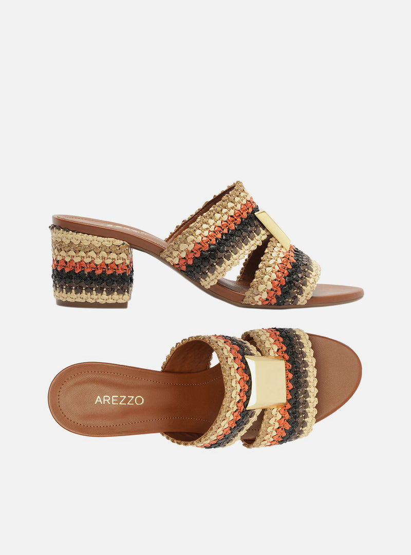 Jackie Mid Block Sandal Sandals U/26