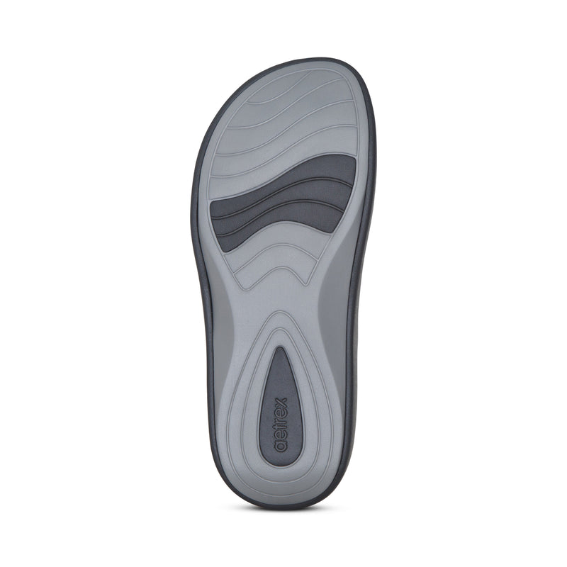 Janey Sport Water Friendly Slide #color_black