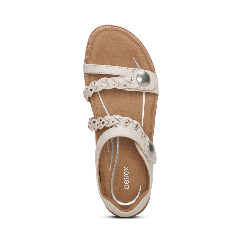 Jenn Quarter Strap Sandal #color_ivory