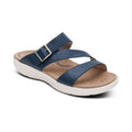 Jenny Adjustable Slide Sandal #color_navy