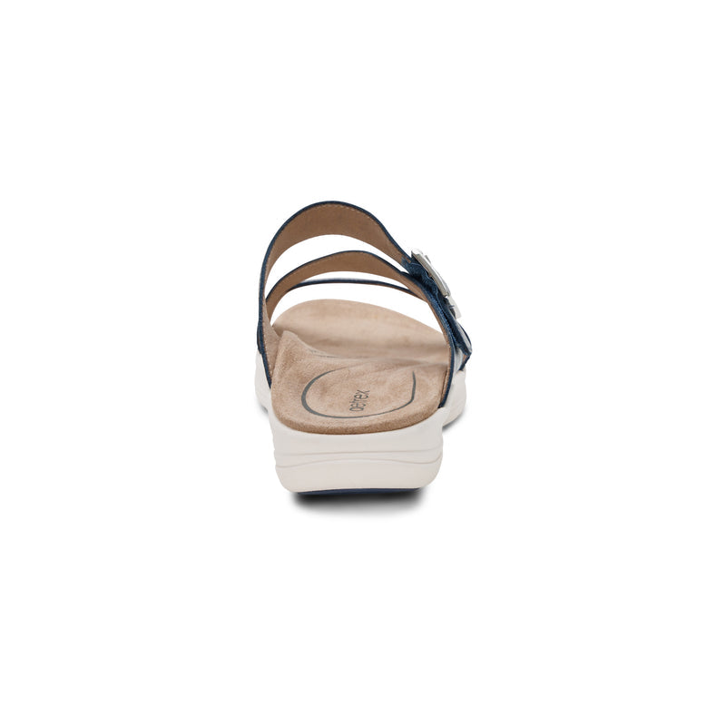 Jenny Adjustable Slide Sandal #color_navy