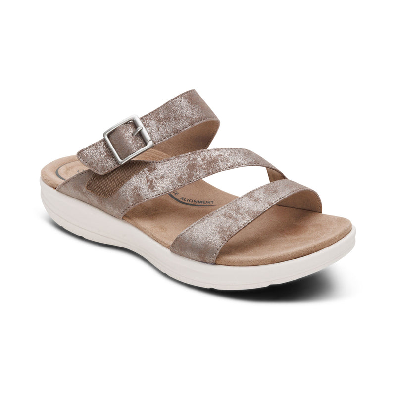 Jenny Adjustable Slide Sandal #color_taupe