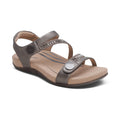Jess Adjustable Quarter Strap Sandal #color_pewter-sparkle