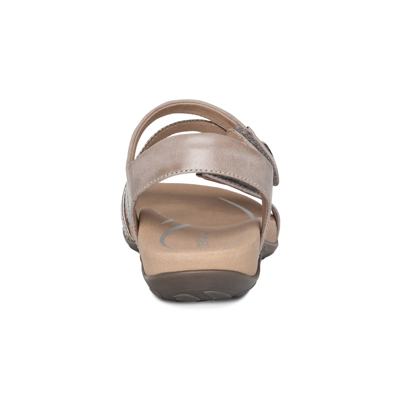 Jess Adjustable Quarter Strap Sandal #color_smoke