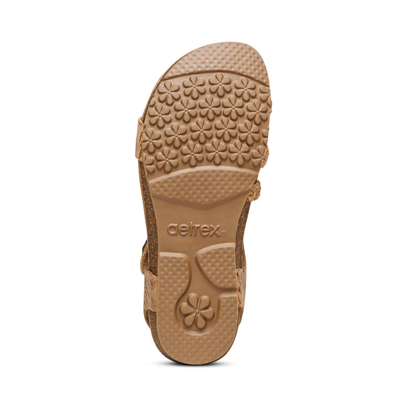 Jillian Braided Quarter Strap #color_cork