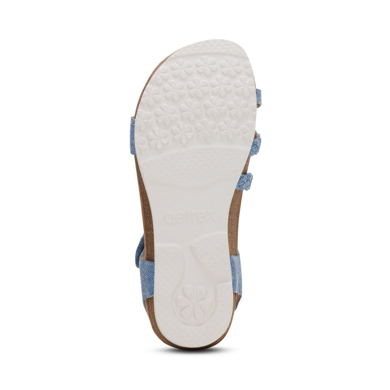 Jillian Braided Quarter Strap Sandal #color_denim