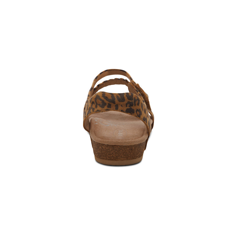 Jillian Braided Quarter Strap Sandal #color_leopard