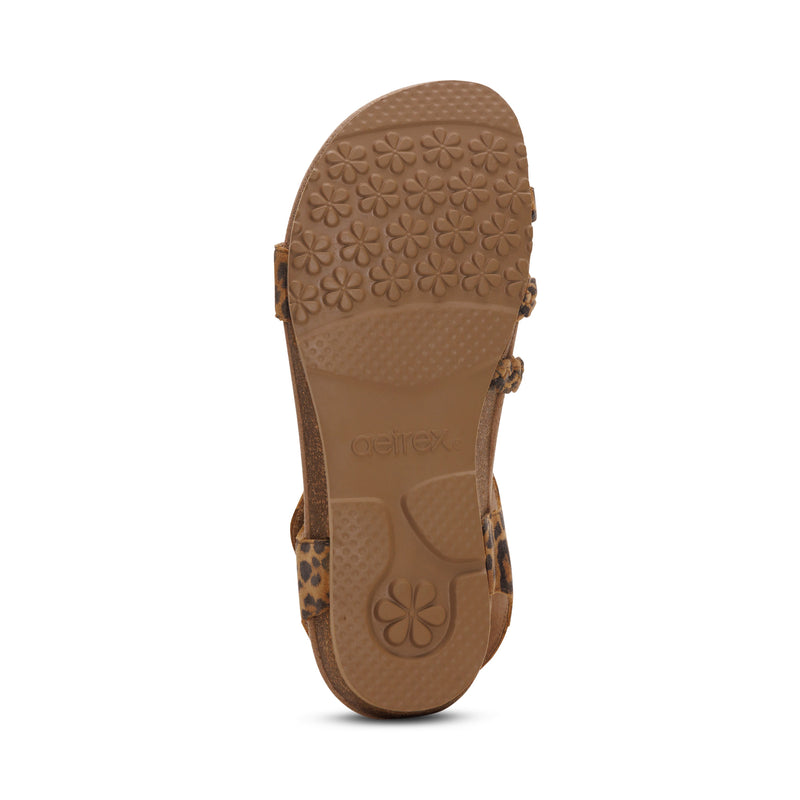 Jillian Braided Quarter Strap Sandal #color_leopard