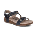 Jillian Braided Quarter Strap Sandal #color_navy