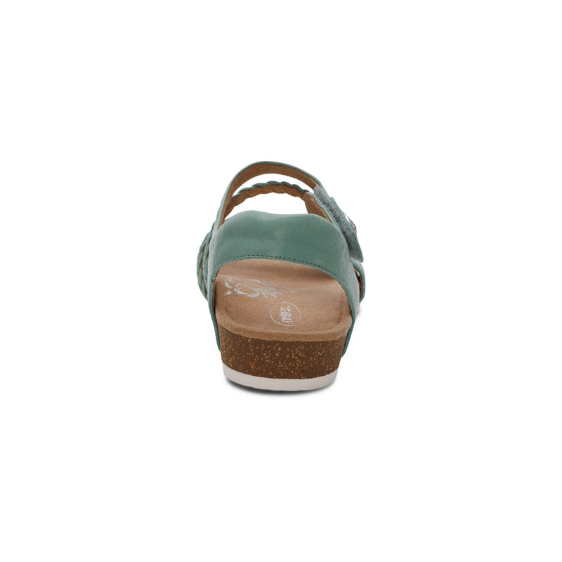 Jillian Braided Quarter Strap Sandal #color_sage