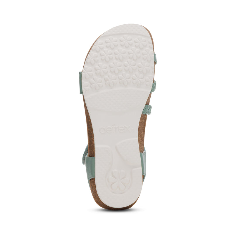 Jillian Braided Quarter Strap Sandal #color_sage