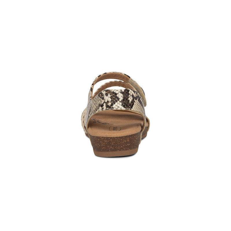Jillian Braided Quarter Strap Sandal #color_snake