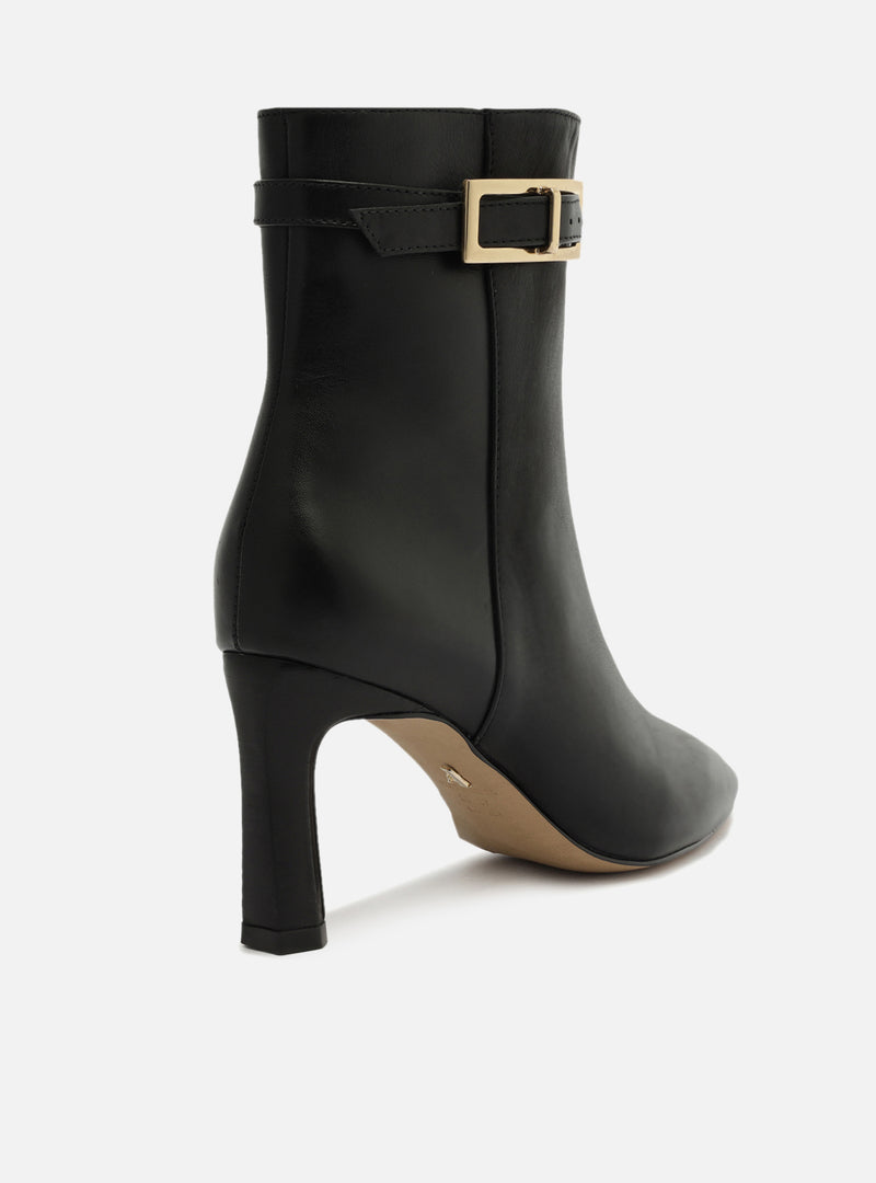 Josie Leather Stiletto Boot Booties FALL 23