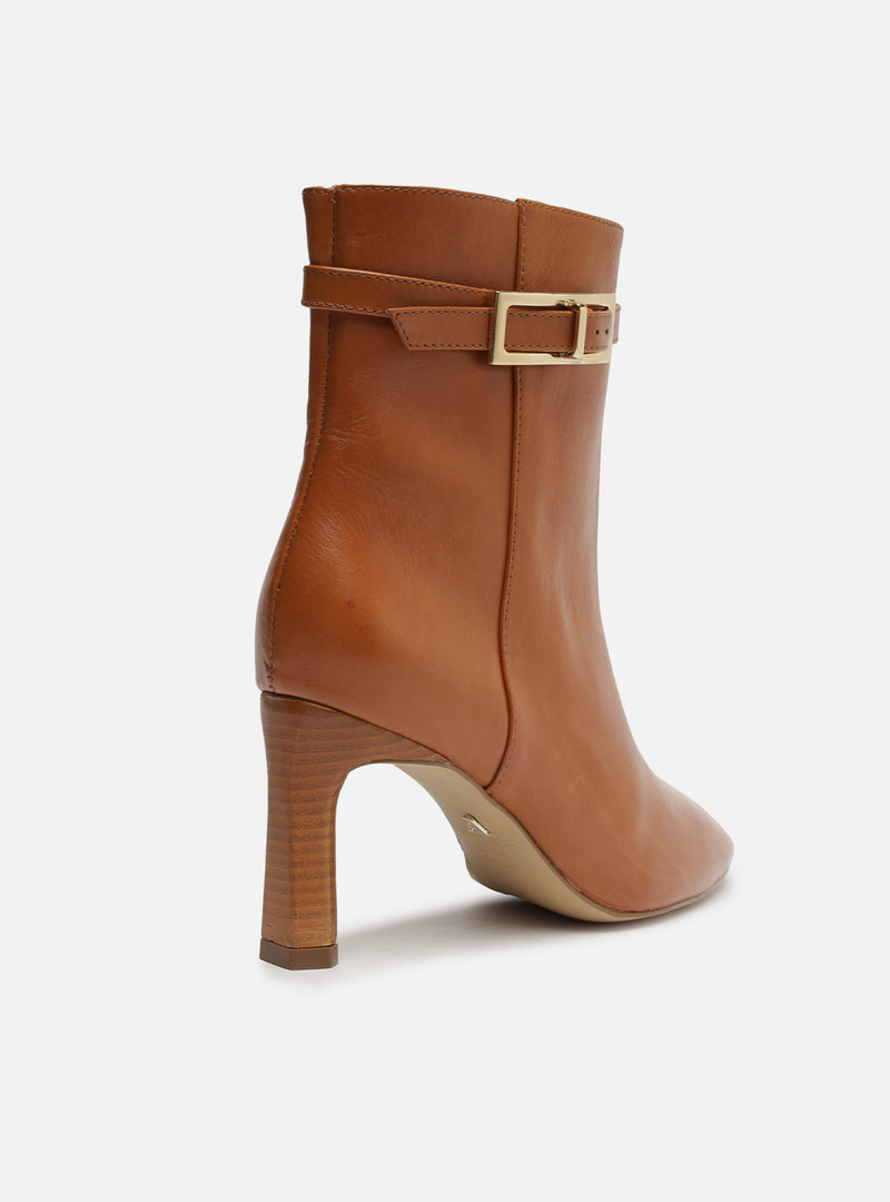 Josie Leather Stiletto Boot Booties FALL 23
