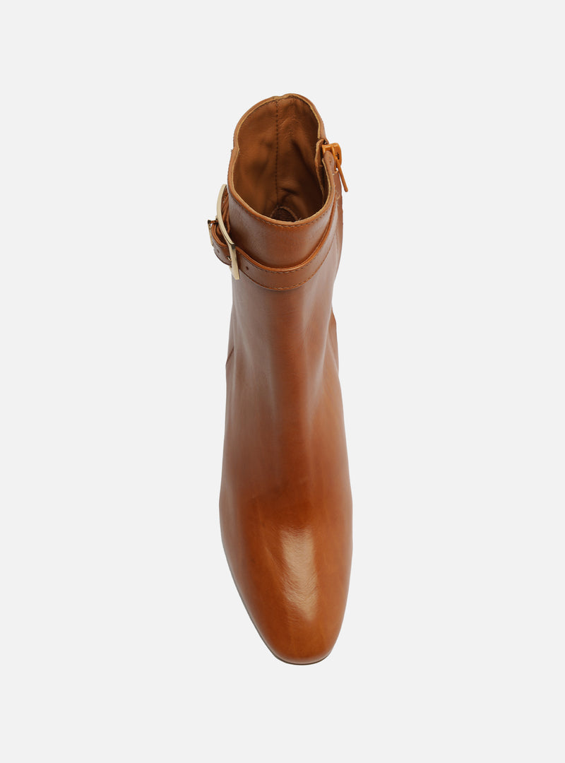 Josie Leather Stiletto Boot Booties FALL 23